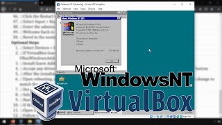 Running a Windows NT 4 0 VM in Virtualbox