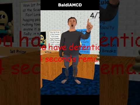 Destroying Baldi's School 2 - Baldi's Basics in Wonky Physics - Baldi's basics v1.4.3 decompiled mod