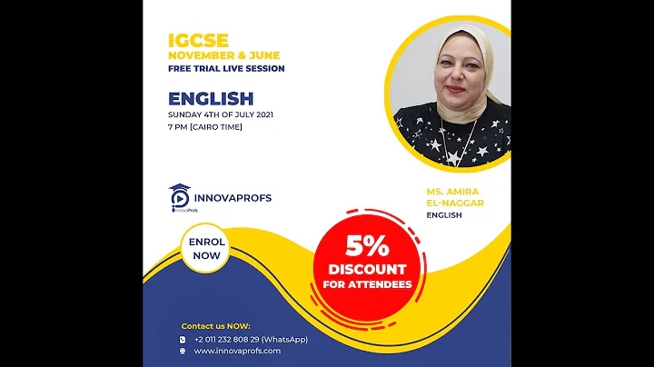 English, Mrs. Amria El-Naggar