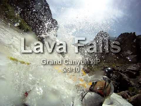 Raft Lava Falls Grand Canyon National Park First P...
