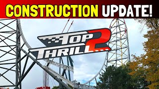 Top Thrill 2 Construction Predictions &amp; Opening Date Thoughts!