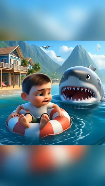 One family is good at swimming all but my brother's wrong😭😭#shorts #funny #cartoon #animation #fyp