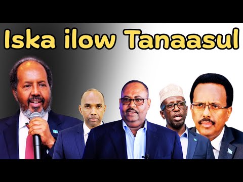 DEG DEG Xasan Sheekh Oo Diiday In Uu Ka Tanaasulo Arintii Ay Mucaaradka Isku Hayeen