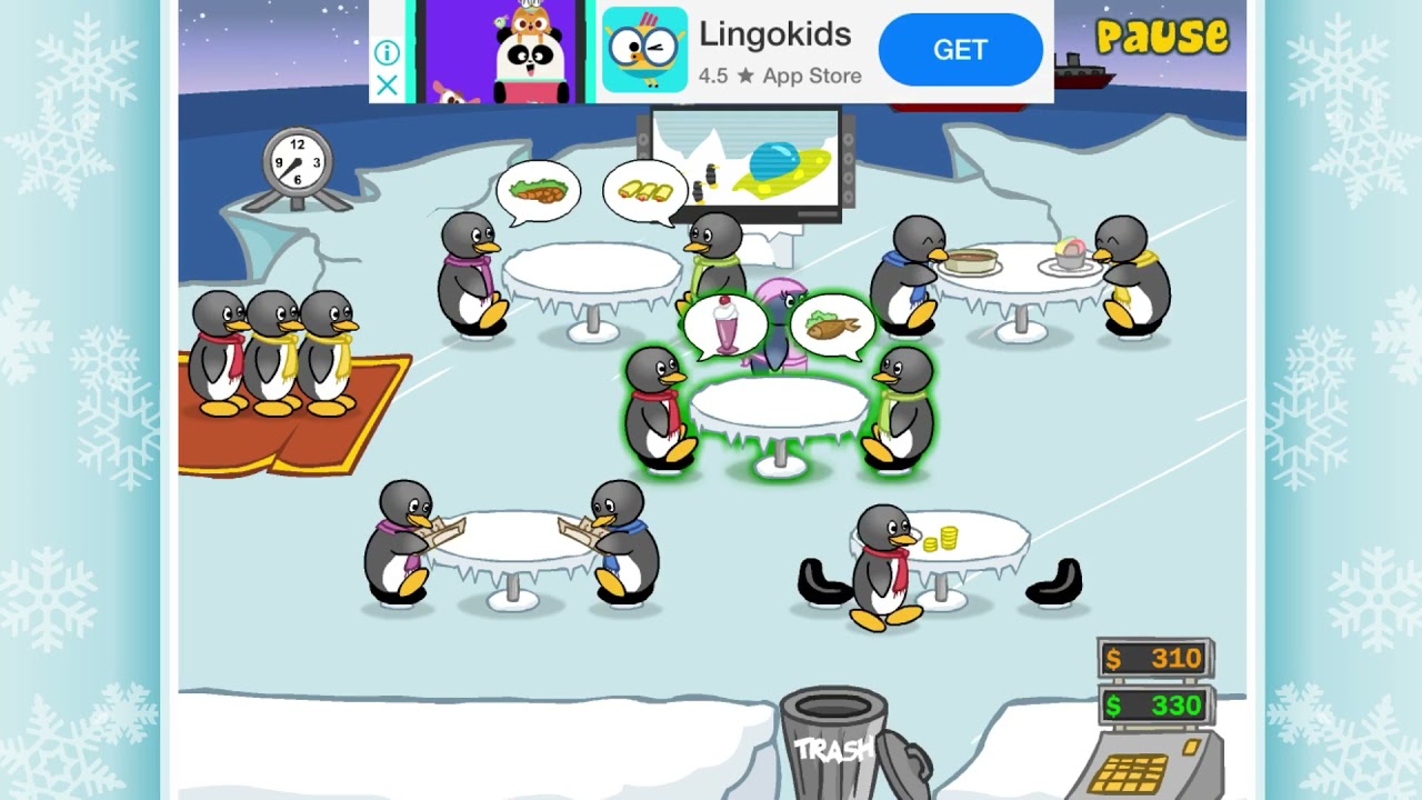 Penguin Cafe em Jogos na Internet