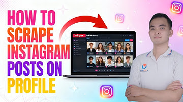 How To Scrape Instagram Post On Profile | Instagram Account Post Scraping Tools