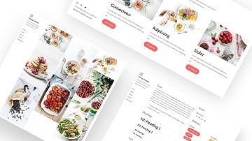 Food Landing Page HTML CSS | Free Code