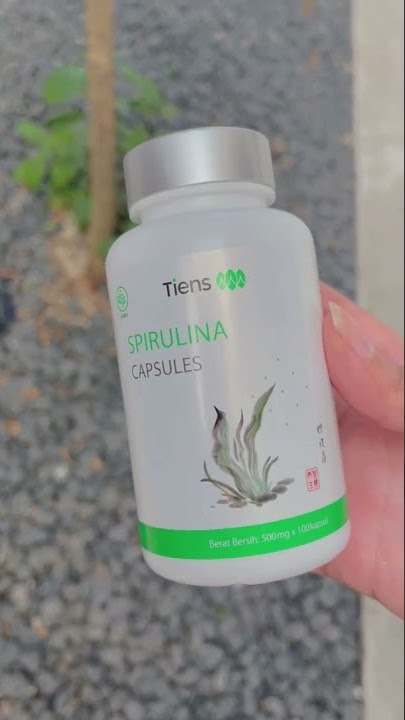 MANFAAT TIENS SPIRULINA CAPSULES