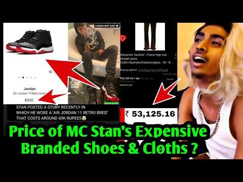 MC Stan talks about how the incident of '80 hazar ke shoes' going