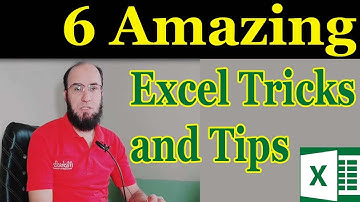 6 Amazing (Less Known) Excel Tricks You Should Know/XL Maza
