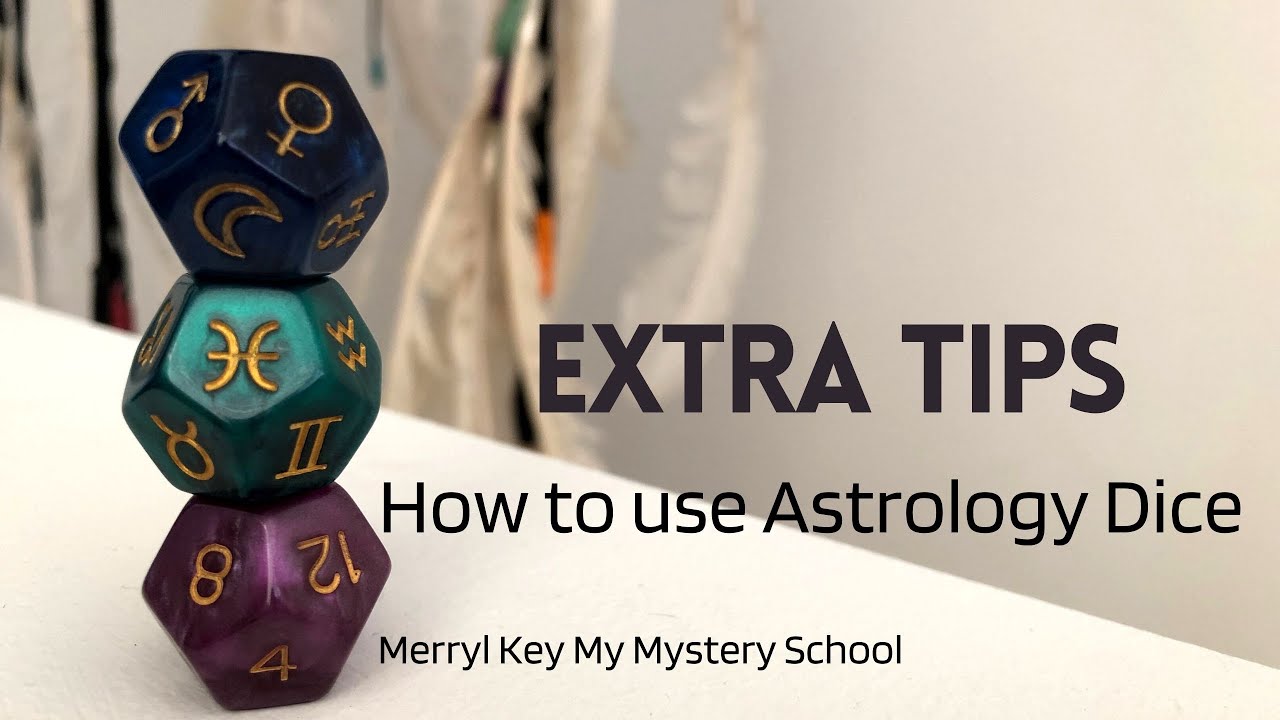 How To Read The Symbols On Astrology Dice - Eclectic Witchcraft