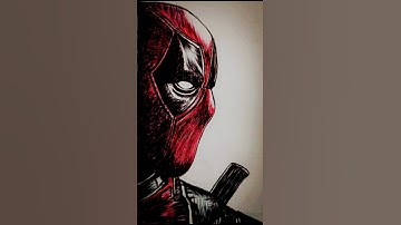 Deadpool Drawing | How to Draw Deadpool