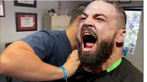 PLATINUM Mike Perry  SAVAGE chiropractic adjustments