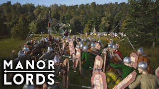 LIVE - Manor Lords Part 3 - Lets Build an Army