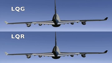 APRICOT: Testing LQG and LQR controller on a Boeing 747