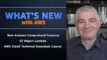 What’s New with AWS – Week of March 29, 2021