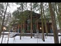 Дом по проекту "Зевс", строительство под ключ,  материал рубленное бревно