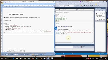 04 1 Ejemplos estructuras de repetición