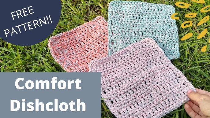 Easy Crochet Dishcloths: Learn to Crochet Stitch by Stitch with Modern –  ALikelyYarn