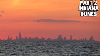 Skyline,Sun,Sand & Waves |West beach | Indiana Dunes National Park | Part-2