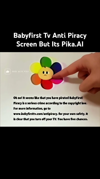 BabyFirst Tv Anti Piracy Screen But Its Pika.AI #shorts #pikaai #aigenerated @bbvm @bbvmscary