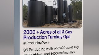 🚨 Big Moves in Oil \& Gas 🚨I just dropped an offer of $10,777,000  over 2,000+ acres🔥Listed at $12.5M