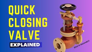 Quick Closing Valve Working Animation