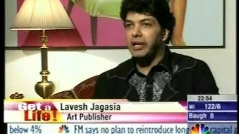 The Serigraph Studio - Art of Investing - The Big Fall on CNN IBN - Get A Life on CNBC TV 18