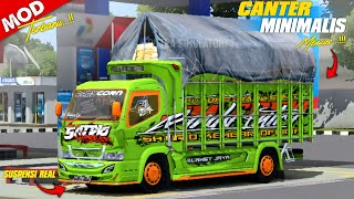 MOD TRUCK CANTER MINIMALIS SIMPEL CONCEPT MBOISS SUSPENSI MENTUL FULL STUT 🔥🤙