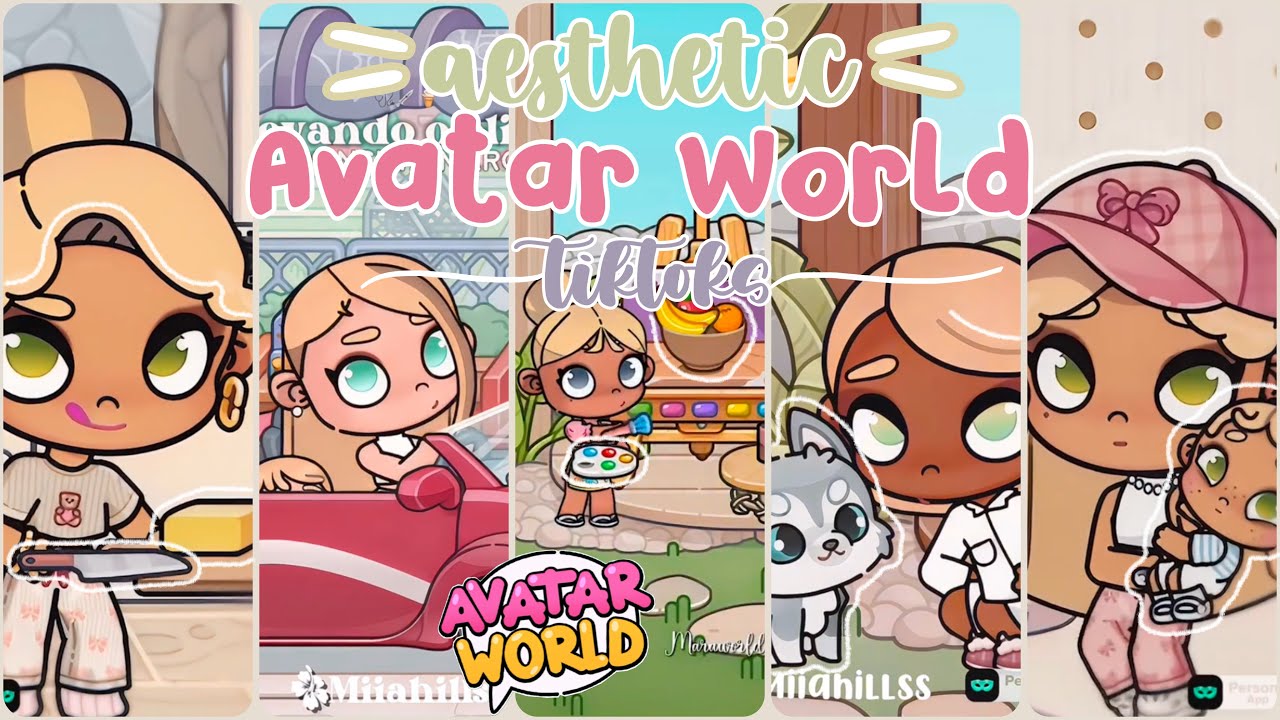 Avatar World Routine π©°45 minutes of Aesthetic Avatar World (routines, roleplay, cooking etc ...
