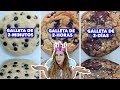 Desafiando al internet 3 DIFERENTES RECETAS DE GALLETAS DE 2 MINUTOS, 2 HORAS, 2 DÍAS