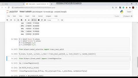 GRIP The Sparks Foundation Internship Task #2: To Explore Supervised Machine Learning