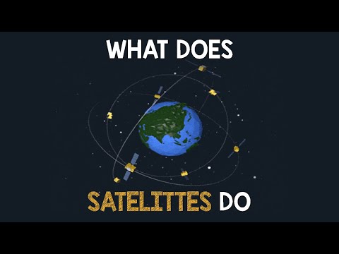 ⁣What do Satellites do?