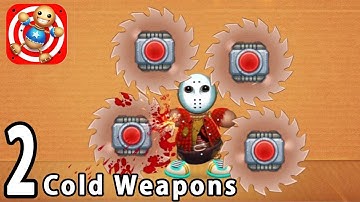Kick the Buddy - Gameplay Walkthrough #2: All Cold Weapons On Jason Voorhees