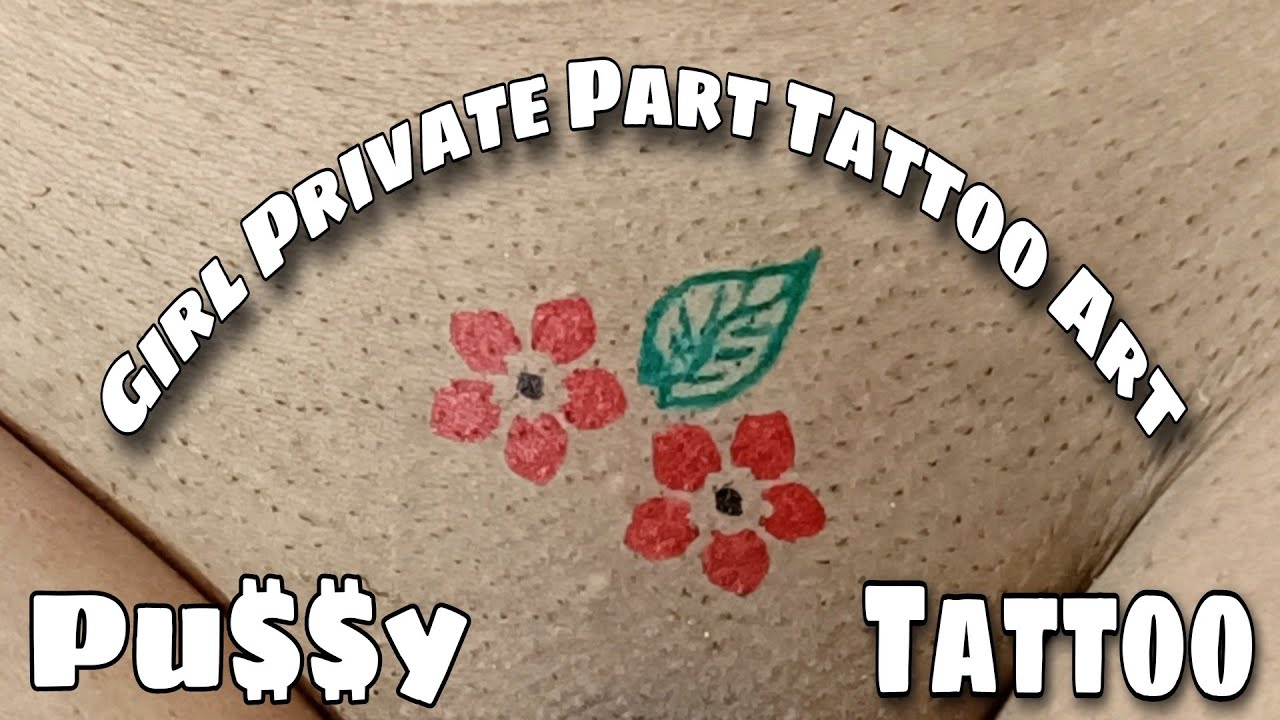 Latest P U 5 5 Y Tattoo Design Private Part Tattoo Floral Tribal 