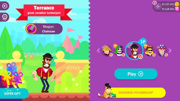 Bowmasters Terrance vs Lil Dump Jeremy Gameplay