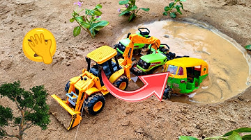 Diy Tractor Stuck In Mud Mini Science Project || Diy Tractor Stuck #25 ‎‎@Vivek Experiment