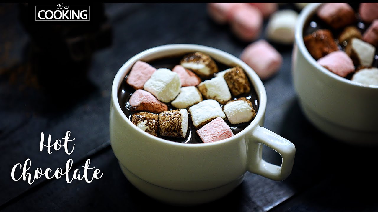 The BEST hot chocolate with homemade marshmallows
