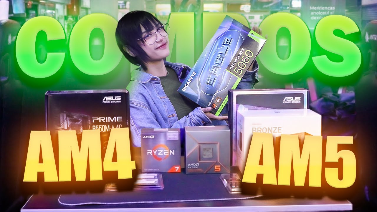 AM4 vs AM5: LA MEJOR OPCIÓN PARA EL 2026 | COMBOS AMD | CGS COMPUTER ...