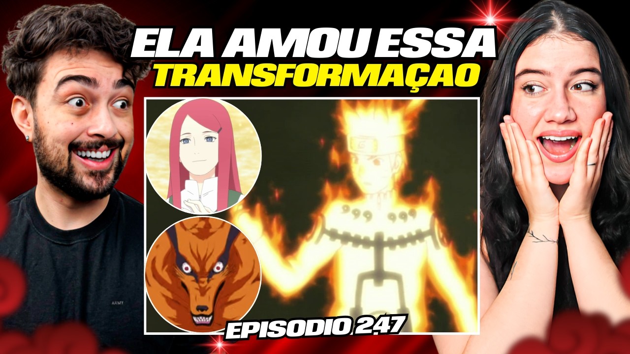 Kusinha ajuda o Narutinho!! Naruto Shippuden Ep 247 React