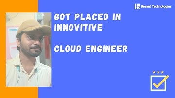 Besant Technologies Rajaji Nagar Review | Sachin Got Placed as Cloud Engineer | Success Story