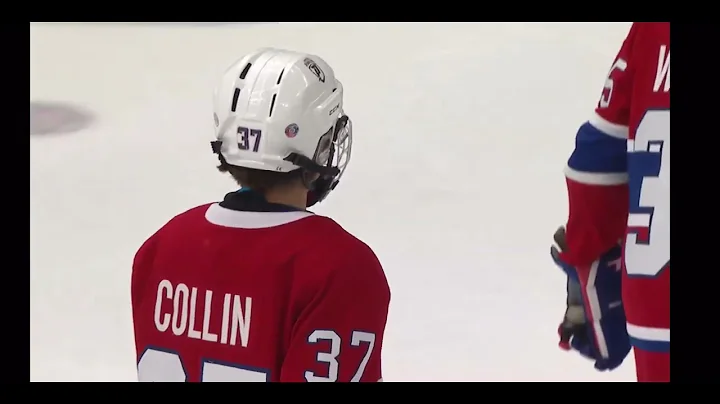 Pee Wee Quebec finals.  Montreal Canadians win in ...