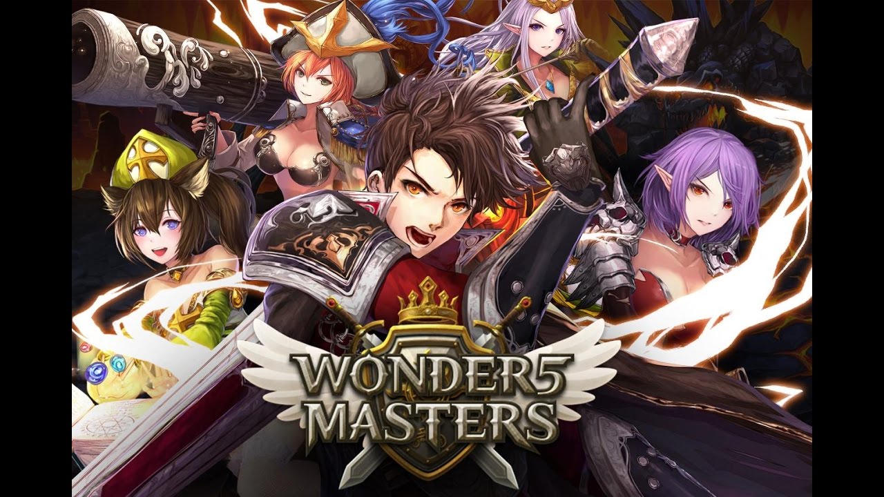 wonder 5 masters  2022 New  Game Mobile Nhập Vai Kết Hợp Hành Động - Wonder 5 Masters