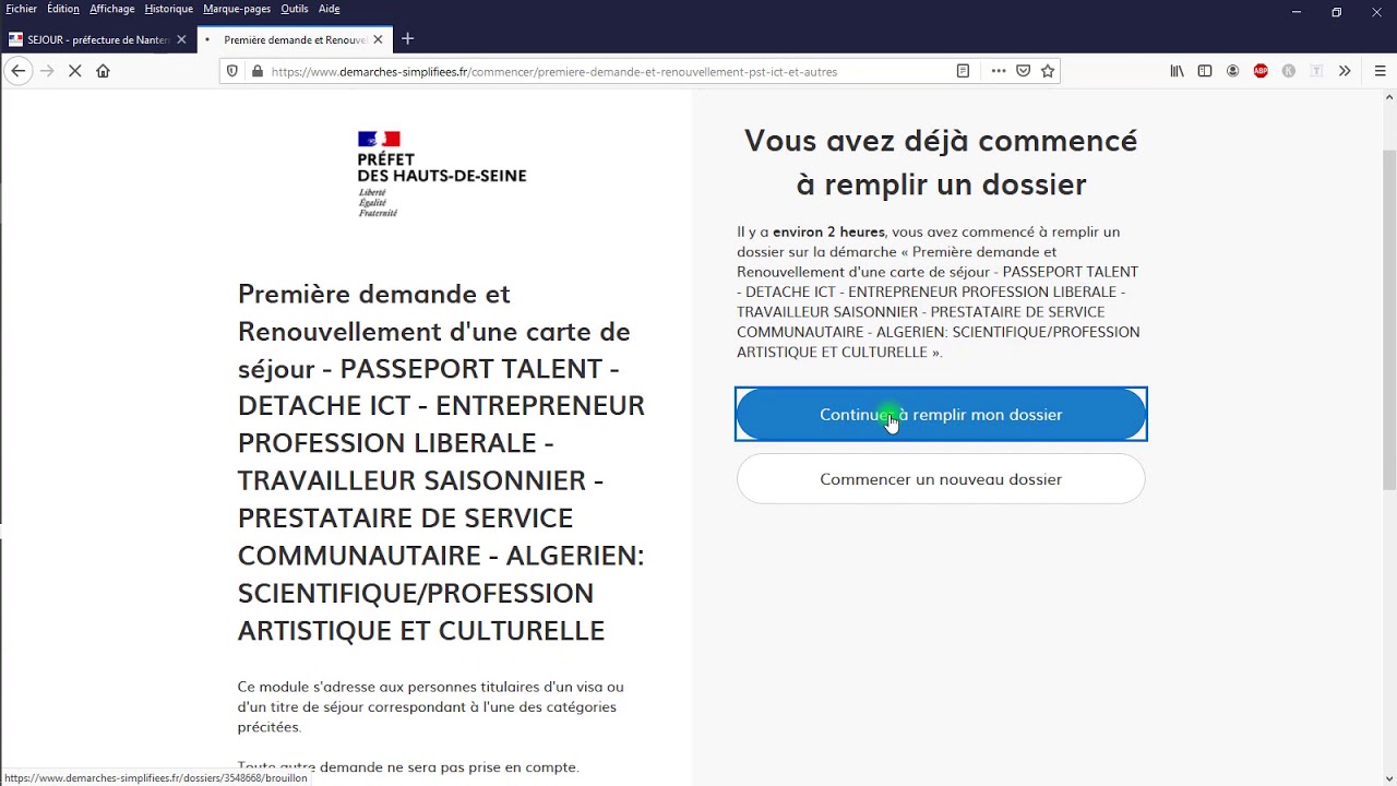 prendre rendez vous à la préfecture de Nanterre pour premier demande de séjour YouTube prendre rendez vous à la préfecture de Nanterre pour premier demande de séjour YouTube