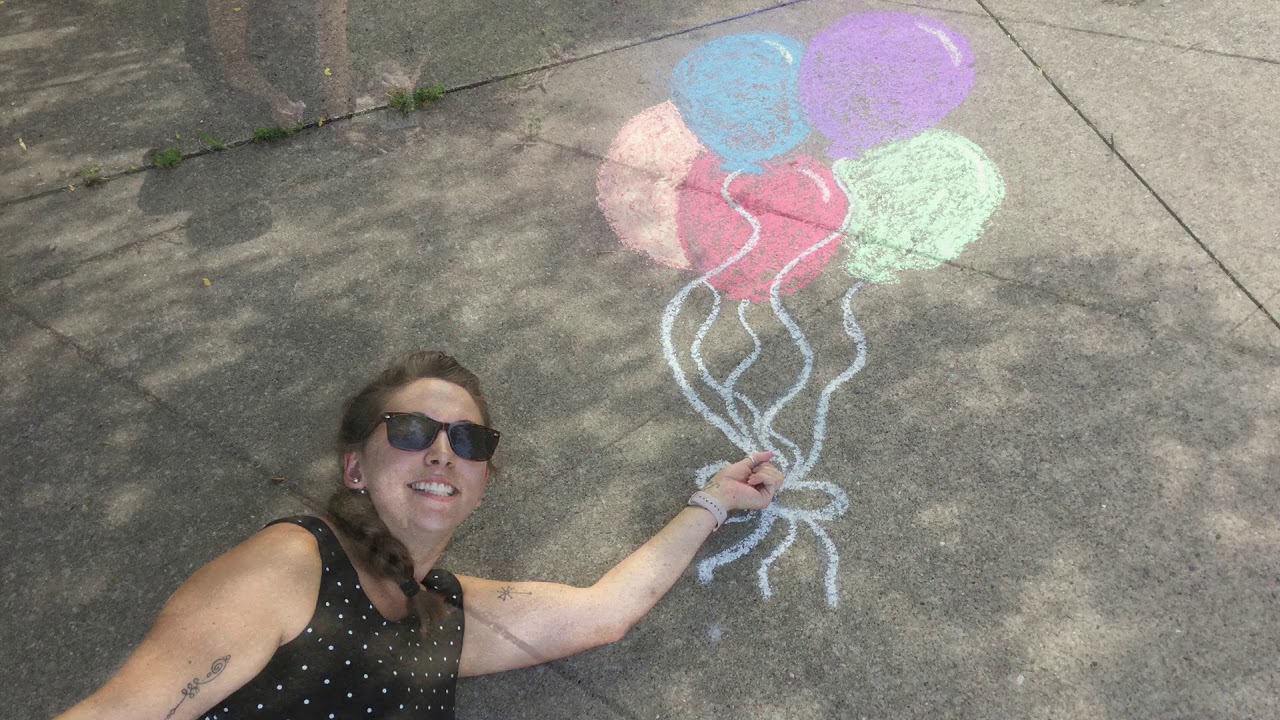 SIDEWALK CHALK IDEAS FOR KIDS (3 CHALK DRAWING IDEAS) 