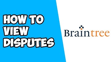 How To View Disputes on Braintree Payments