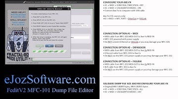 Using Fractal-Bot with your MFC-101