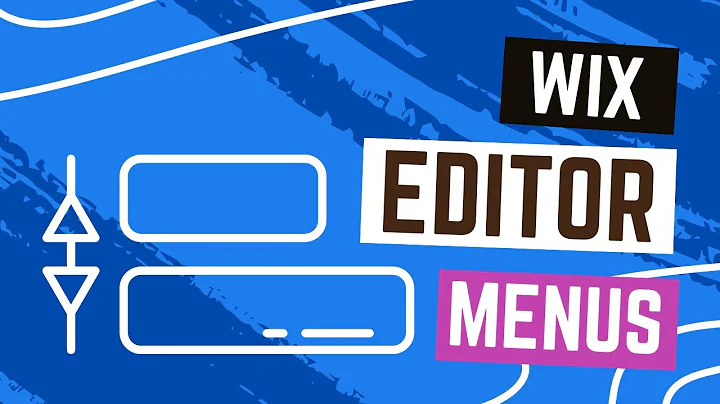 Using The Editor Menus In Wix Tutorial
