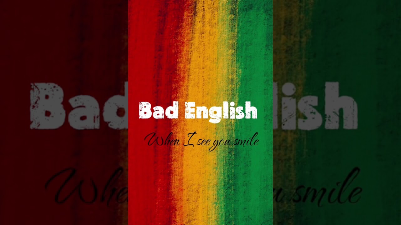 Bad English - when I see you smile (AI cover)