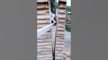 The process of dismantling the wall = good tools can increase efficiency