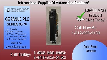 IC697BEM733 | GE Fanuc Series 90-70 | In Stock! Call 800.360.6802